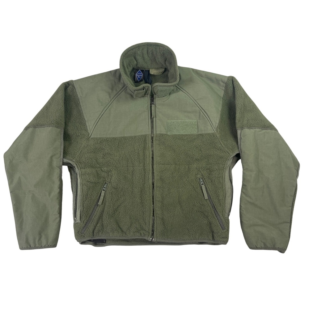 Peckham Fleece Jacket Mens Medium Regular Aramid Nomex Polartec Wind Pro FR USGI